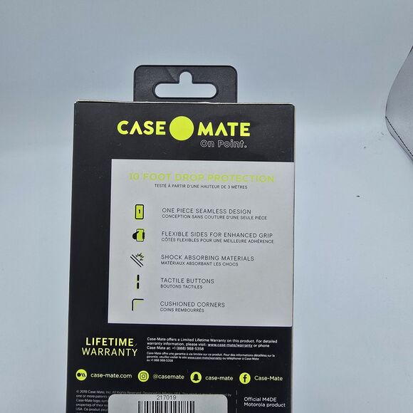 Case-Mate Motorola Moto e6 Case New, Case Only Open Box - Picture 6 of 7